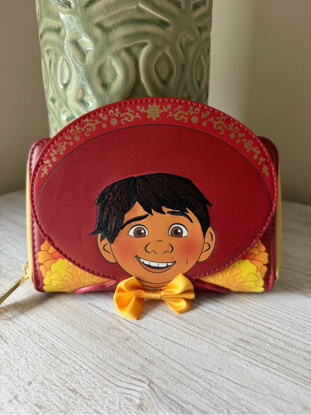 Loungefly Pixar Red & Yellow Miguel Character Wallet